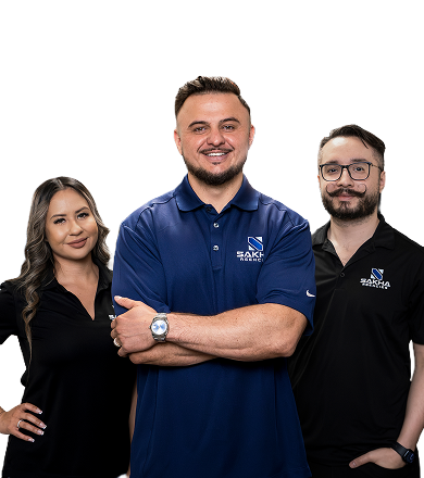 The Sakha Agencies team at their Las Vegas office.